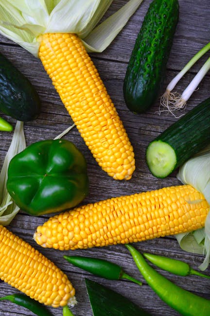 Seasonal vegetables